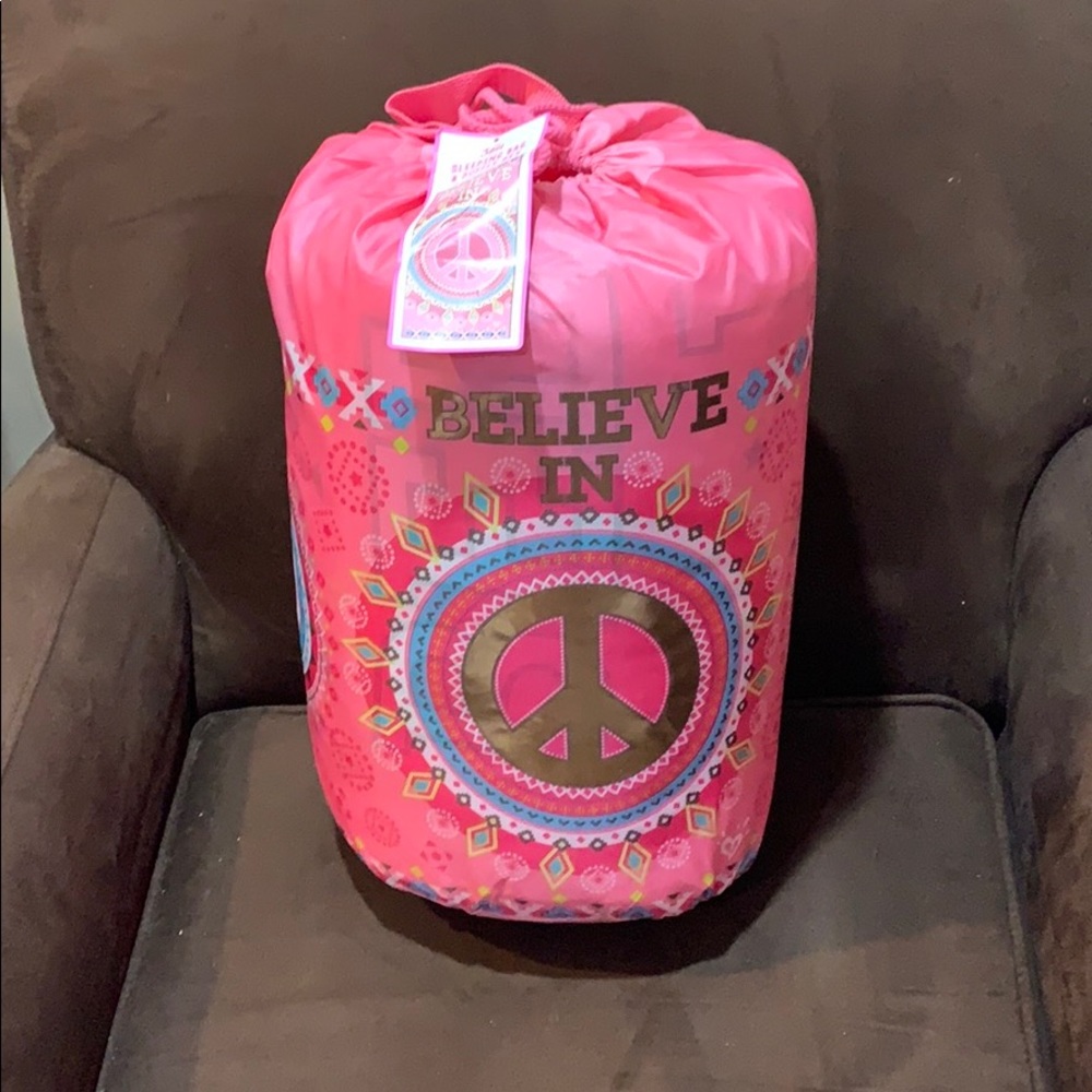 Believe In Peace Sleeping Bag!